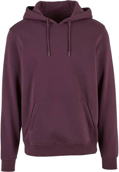 Hoodies in Plum Purple: Heavy Hoody BY011 von Build Your Brand