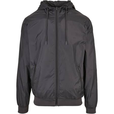 Build Your Brand Windrunner Jacket Dark Shadow|Dark Shadow