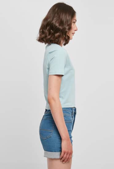 T-Shirts: Ladies` Cropped Tee BY042 von Build Your Brand