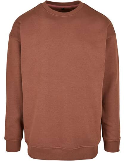 Sweatshirts in Bark: Sweat Crewneck BY075 von Build Your Brand