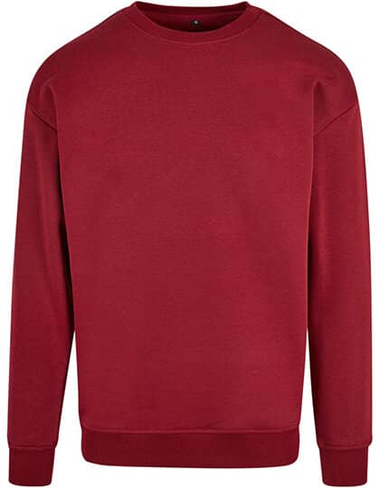 Sweatshirts in Burgundy: Sweat Crewneck BY075 von Build Your Brand