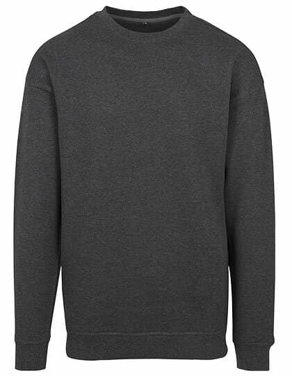 Sweatshirts in Charcoal (Heather): Sweat Crewneck BY075 von Build Your Brand