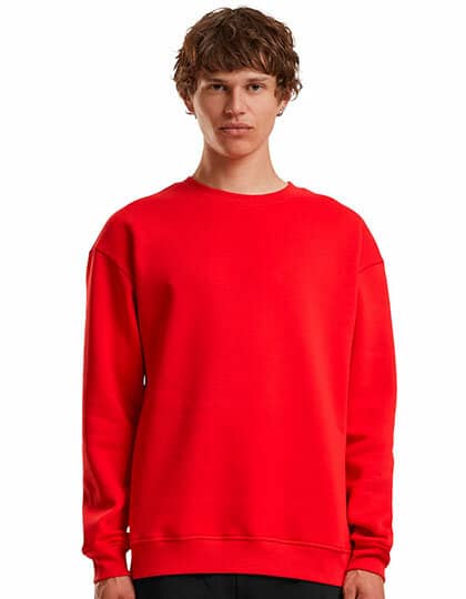 Sweatshirts in City Red: Sweat Crewneck BY075 von Build Your Brand