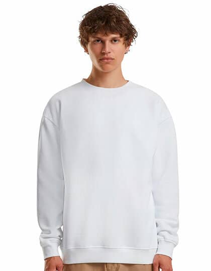 Sweatshirts in White: Sweat Crewneck BY075 von Build Your Brand