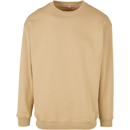 Build Your Brand Sweat Crewneck Union Beige