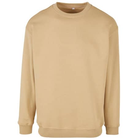 Build Your Brand Sweat Crewneck Union Beige