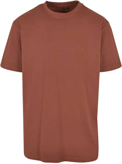T-Shirts in Bark: Heavy Oversize Tee BY102 von Build Your Brand