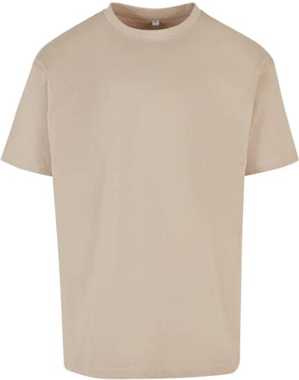 T-Shirts in Cloud: Heavy Oversize Tee BY102 von Build Your Brand