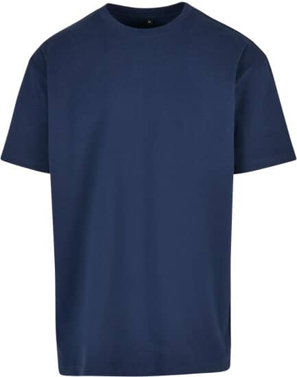 T-Shirts in Navy: Heavy Oversize Tee BY102 von Build Your Brand