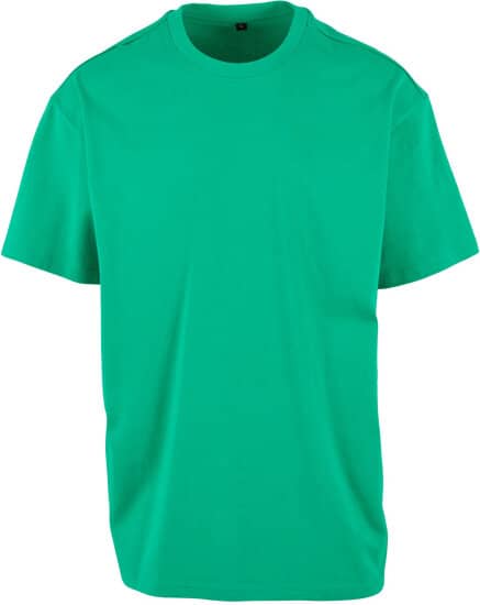 T-Shirts in Grass Green: Heavy Oversize Tee BY102 von Build Your Brand