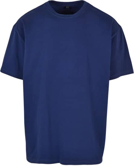 T-Shirts in Light Navy: Heavy Oversize Tee BY102 von Build Your Brand