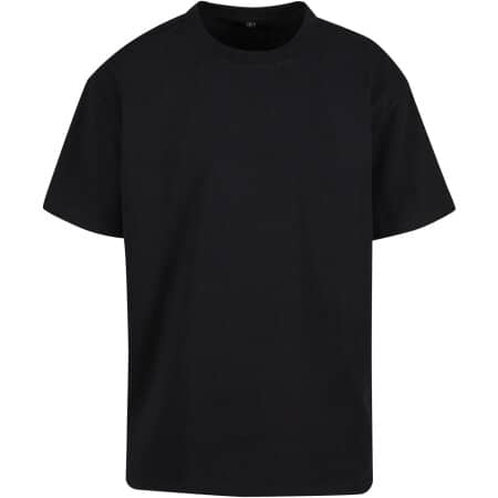 Build Your Brand Heavy Oversize Tee Black