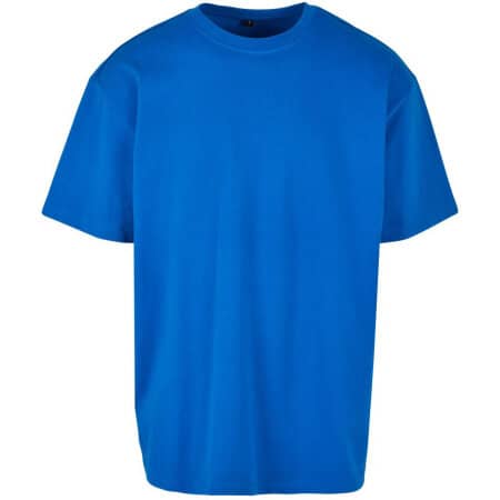 Build Your Brand Heavy Oversize Tee Cobalt Blue