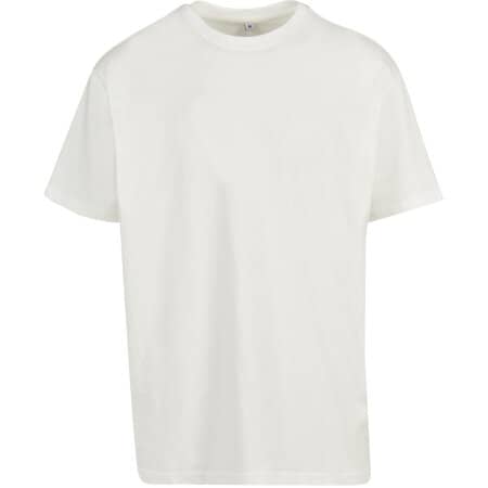 Build Your Brand Heavy Oversize Tee White