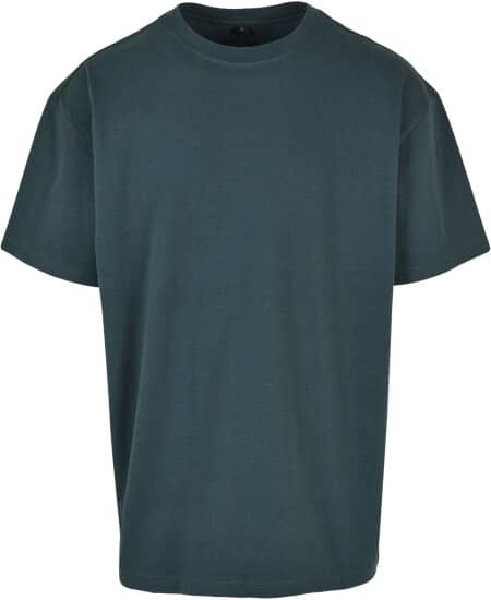 T-Shirts in Retro Green: Heavy Oversize Tee BY102 von Build Your Brand