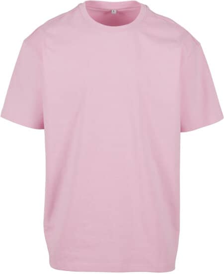 T-Shirts in Soft Pink: Heavy Oversize Tee BY102 von Build Your Brand