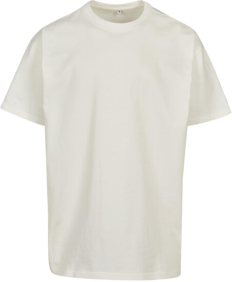 T-Shirts in Blanc White: Heavy Oversize Tee BY102 von Build Your Brand
