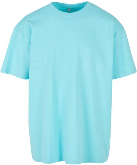 T-Shirts in Beryl Blue: Heavy Oversize Tee BY102 von Build Your Brand