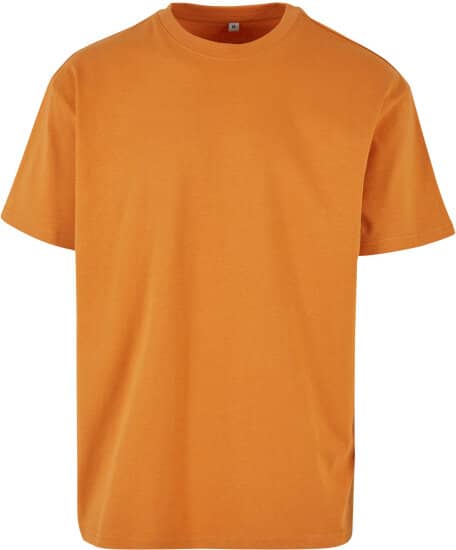 T-Shirts in Forgotten Orange: Heavy Oversize Tee BY102 von Build Your Brand