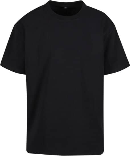 T-Shirts in Black: Heavy Oversize Tee BY102 von Build Your Brand