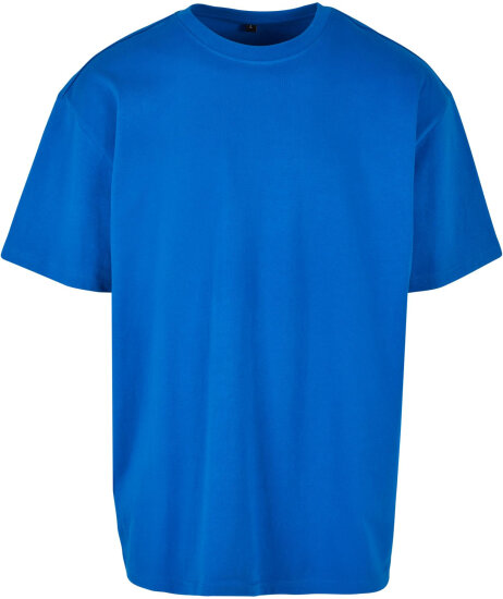 T-Shirts in Cobalt Blue: Heavy Oversize Tee BY102 von Build Your Brand