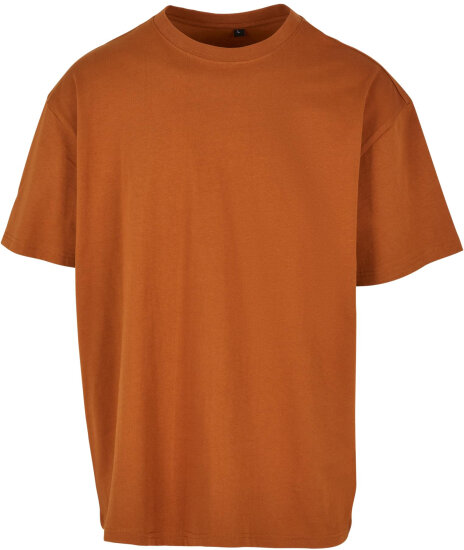 T-Shirts in Toffee: Heavy Oversize Tee BY102 von Build Your Brand