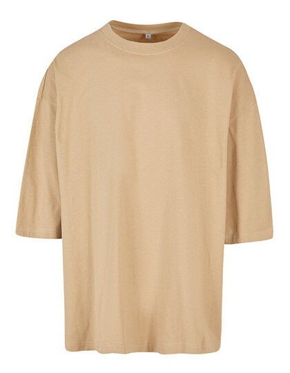 T-Shirts in Union Beige: Huge Tee BY193 von Build Your Brand