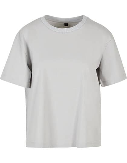 T-Shirts in Light Asphalt: Ladies Everyday Tee BY211 von Build Your Brand