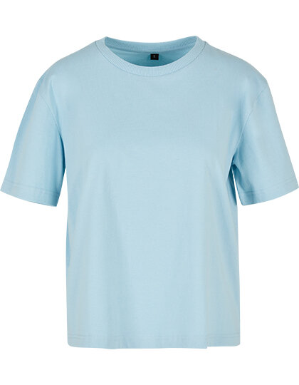 T-Shirts in Ocean Blue: Ladies Everyday Tee BY211 von Build Your Brand