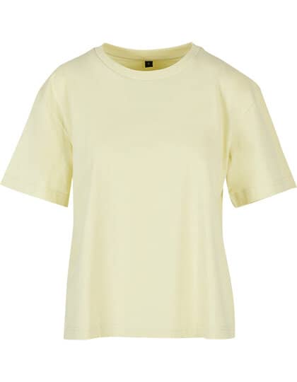 T-Shirts in Soft Yellow: Ladies Everyday Tee BY211 von Build Your Brand