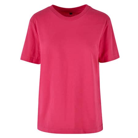 Build Your Brand Ladies Everyday Tee Hibiskus Pink