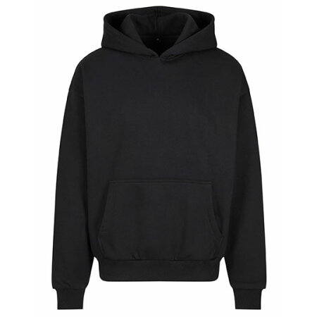 Build Your Brand Ultra Heavy Oversized Hoody Black