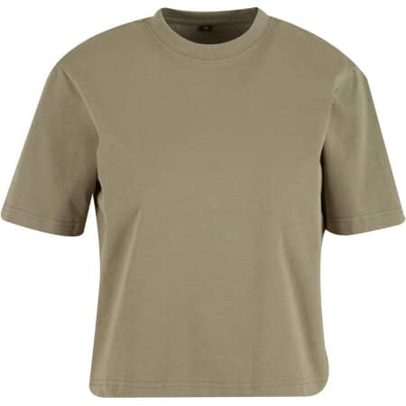 Build Your Brand Sorona® Ladies Regular Boxy Tee 
