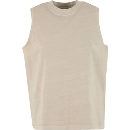 Build Your Brand Ladies Vintage Washed Sleeveless Tee 