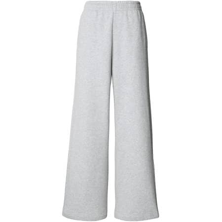 Build Your Brand Ladies Wideleg Sweatpants 