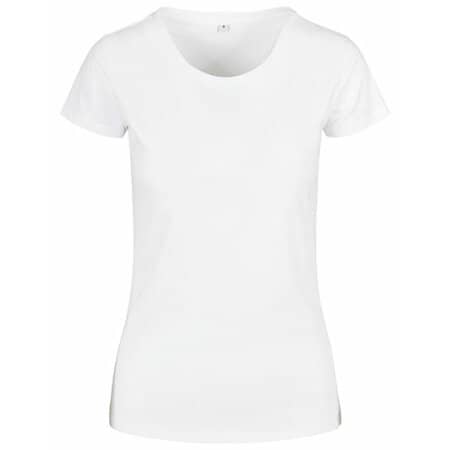 Build Your Brand Basic Ladies´ Basic Tee White