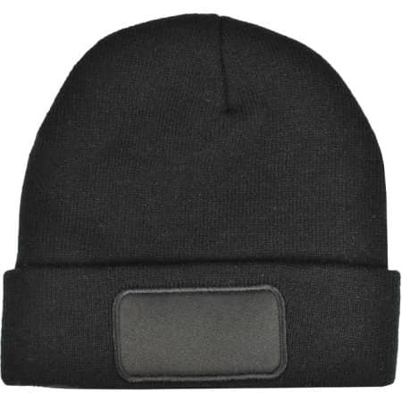 Printwear Strickmütze mit Patch 