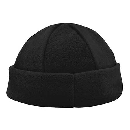 Printwear Fleece Winter Hat Black