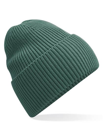 Mützen in Marine Green: Oversized Cuffed Beanie CB384R von Beechfield