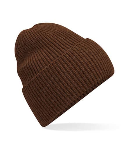 Mützen in Walnut: Oversized Cuffed Beanie CB384R von Beechfield