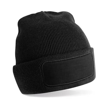 Beechfield Recycled Original Patch Beanie Black