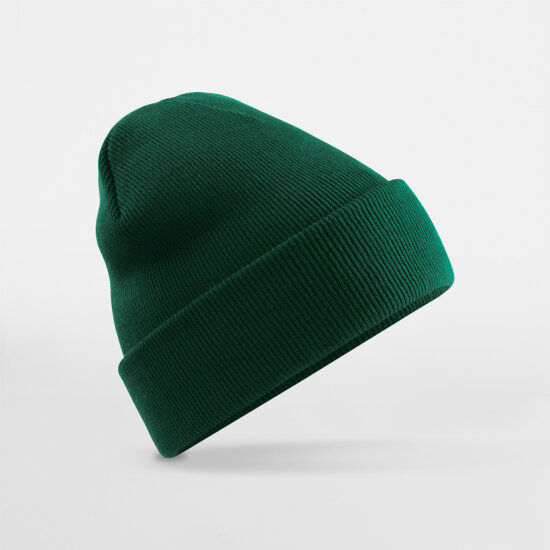 Mützen in Bottle Green: Original Cuffed Beanie CB45 von Beechfield