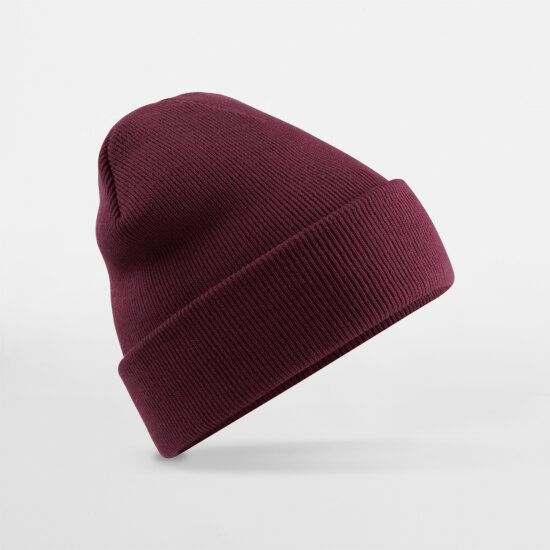 Mützen in Burgundy: Original Cuffed Beanie CB45 von Beechfield