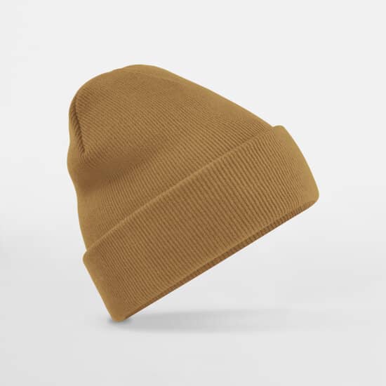 Mützen in Caramel: Original Cuffed Beanie CB45 von Beechfield