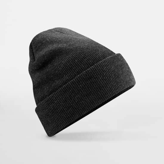Mützen in Charcoal: Original Cuffed Beanie CB45 von Beechfield