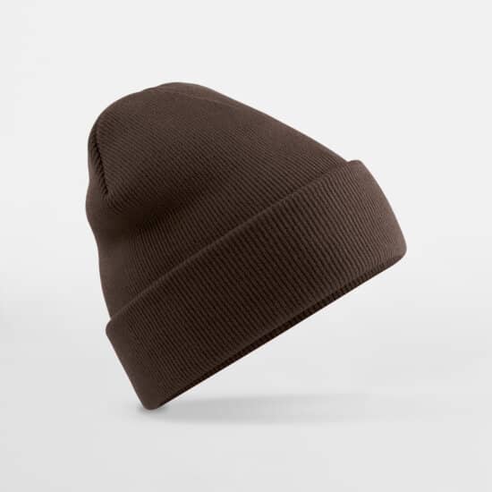 Mützen in Chocolate: Original Cuffed Beanie CB45 von Beechfield