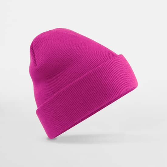 Mützen in Fuchsia: Original Cuffed Beanie CB45 von Beechfield