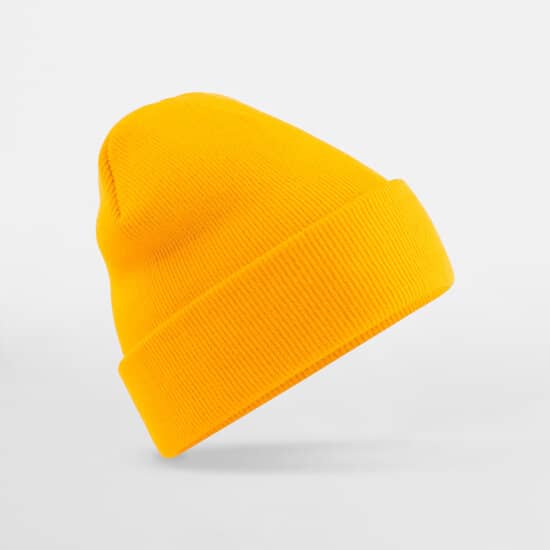 Mützen in Gold: Original Cuffed Beanie CB45 von Beechfield