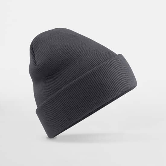 Mützen in Graphite Grey: Original Cuffed Beanie CB45 von Beechfield