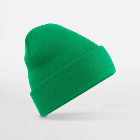 Mützen in Kelly Green: Original Cuffed Beanie CB45 von Beechfield